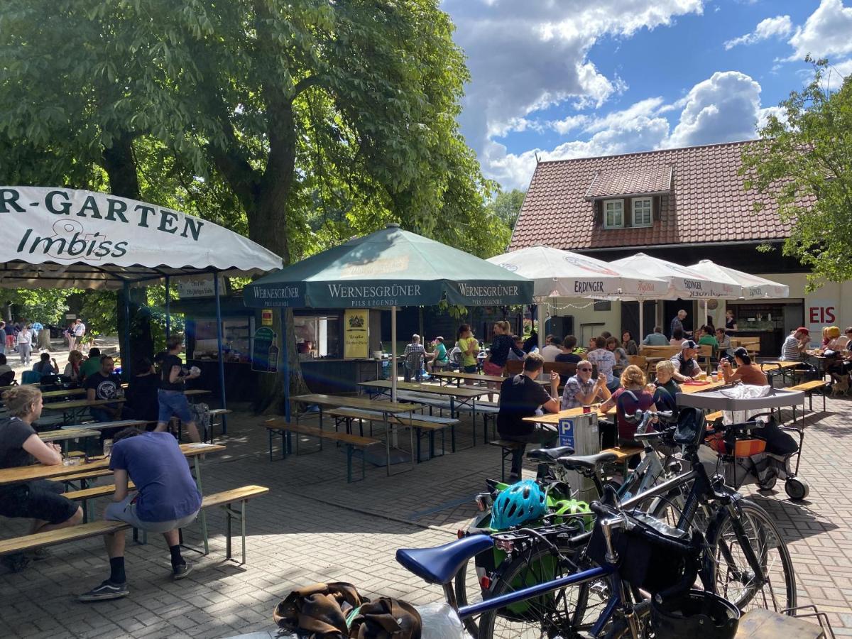 Pension Unter Der 250 Jaehrigen Eiche - Lehde Zentrum Kaupen Exteriör bild
